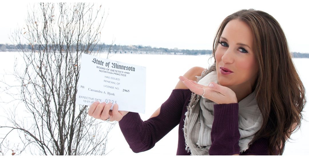 Why I kissed my dietitian license goodbye